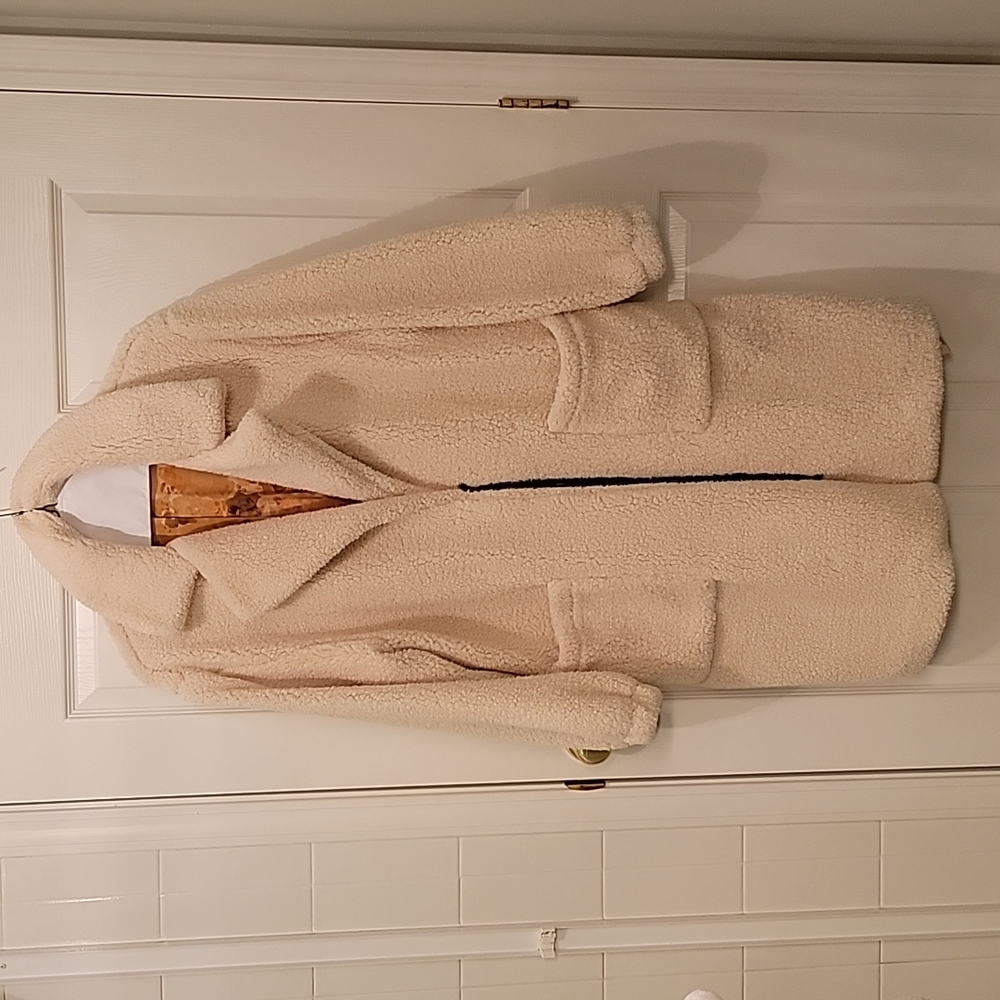 Free People Sherpa Teddy Coat